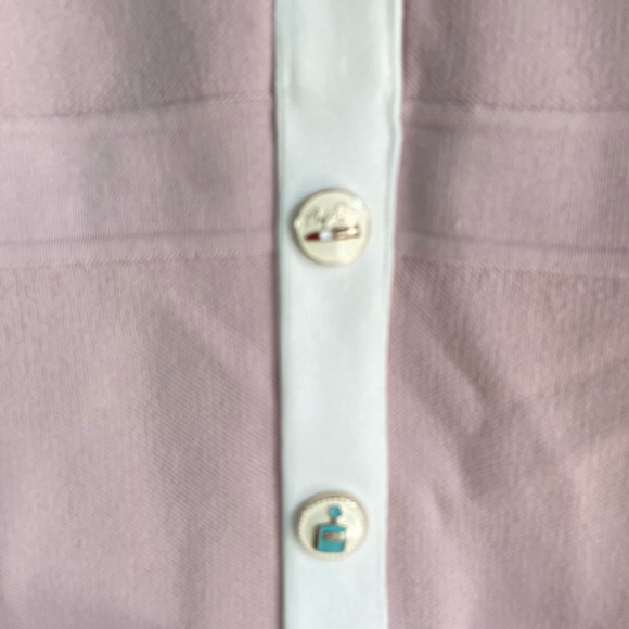 Maje Revisto contrast-trim woven mini dress - Picture 4 of 4